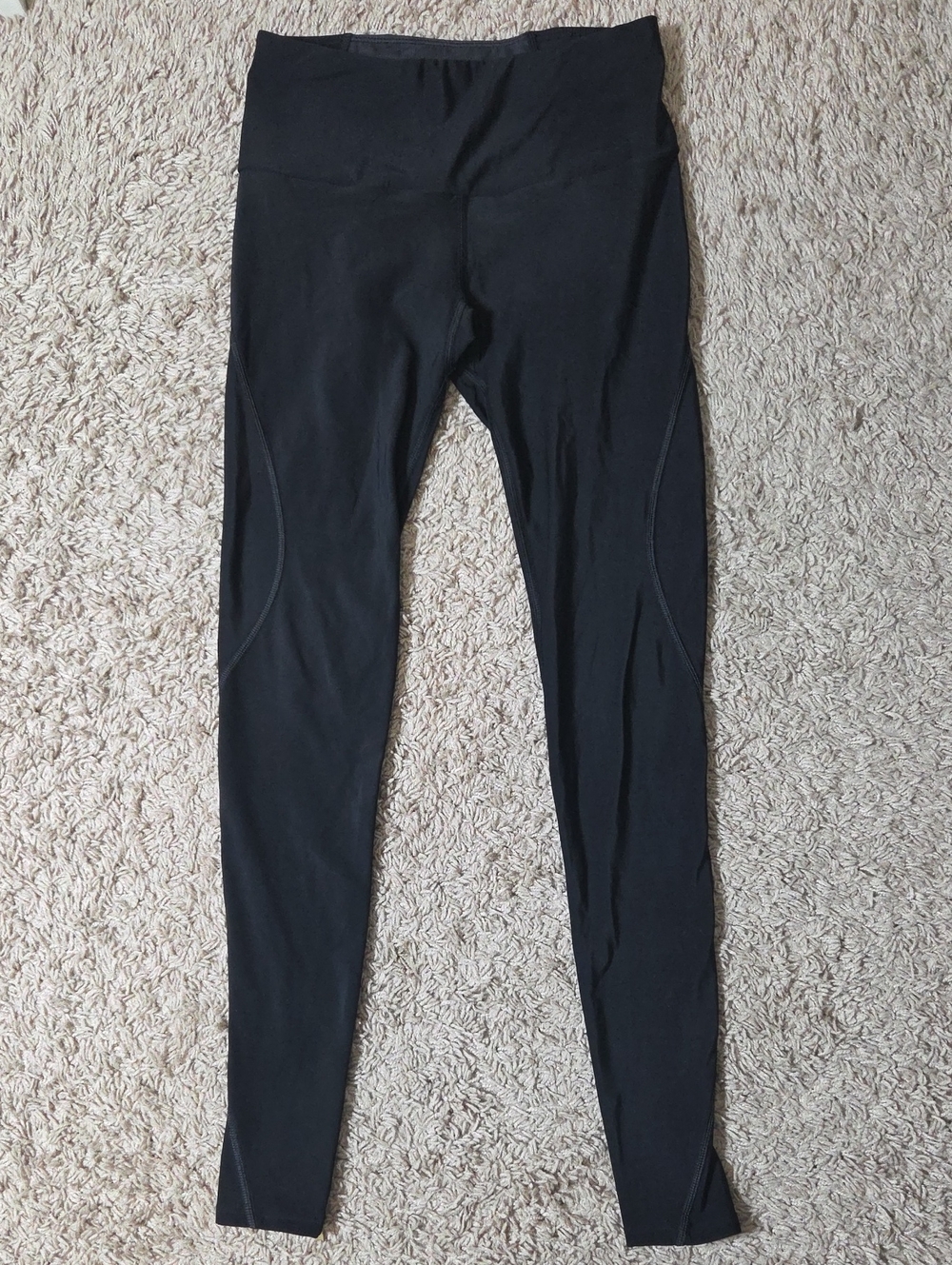 SKINS High-Waist Black Compression Performance Leggings, Sz SM
